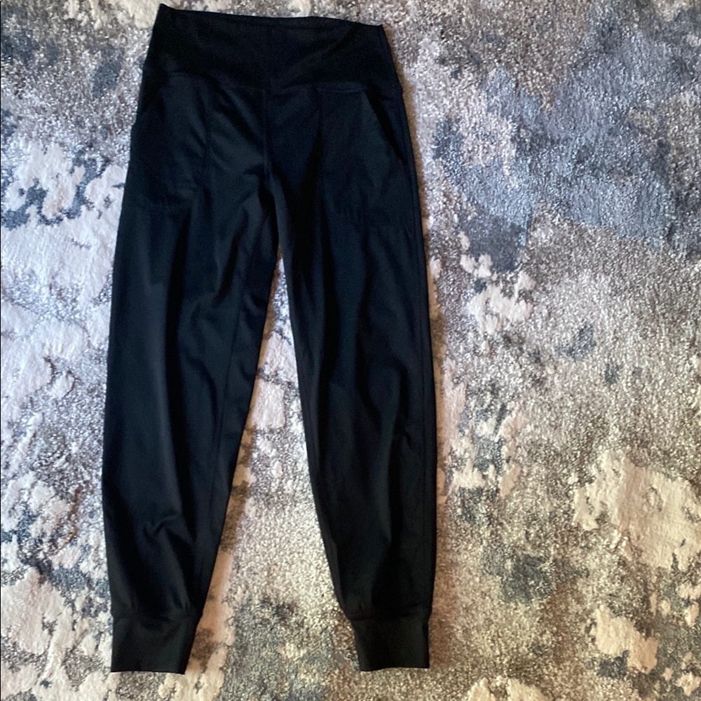 Women’s  Black Jogger Pants Large Like New